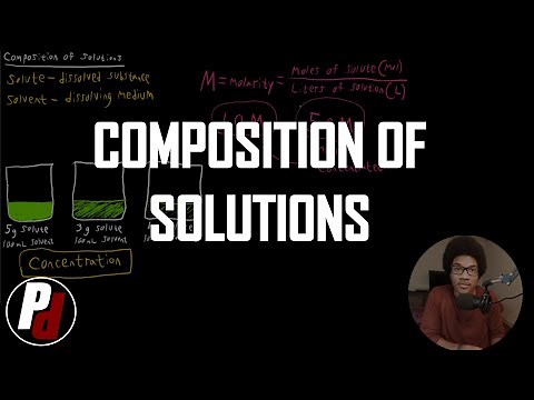 Composition of Solutions | General Chemistry I | 034