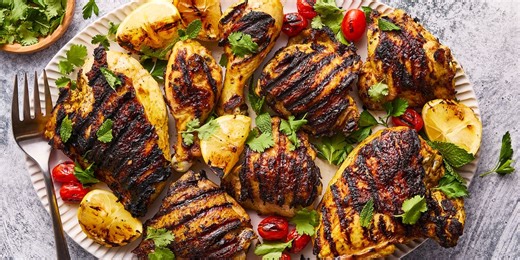 Our Yogurt-Marinated Grilled Persian Chicken Is Full Of Bright Flavor & Texture