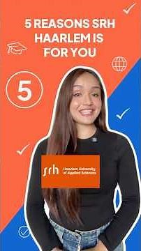 5 reasons to study at SRH Haarlem 🇳🇱🎓