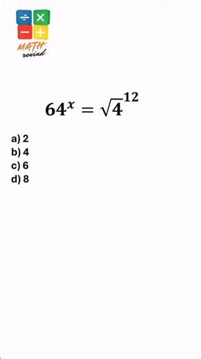 This Exponent Problem is EASIER Than It Looks!