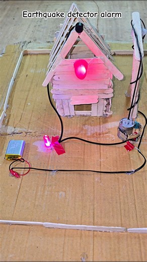 Earthquake detector alarm #shorts #earthquake
