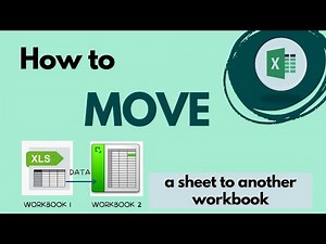 How to move a sheet to another workbook in Excel