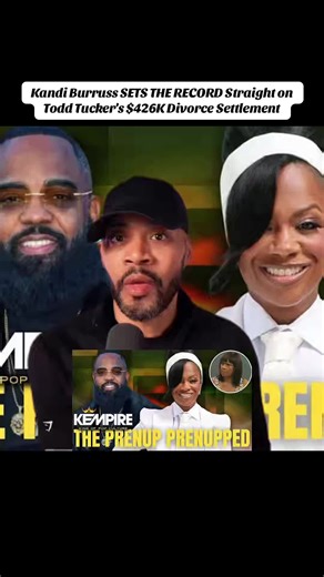 Kandi Burruss SETS THE RECORD Straight on Todd Tucker's $426K Divorce Settlement #kempire #kandiburruss #new #tucker #fyp