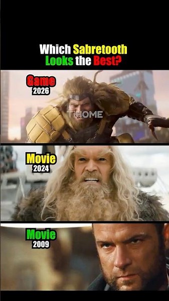 Which Sabretooth Looks the Best? - Marvel's Wolverine