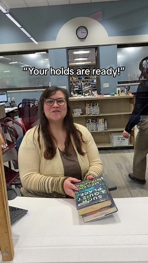 Exciting Library Book Holds Ready for Pickup