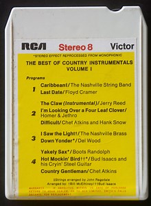Various - The Best Of Country Instrumentals Volume 1