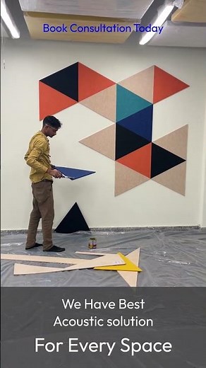 Office Acoustic Design | Creative Acoustic Wall Ideas for Modern office Soundproof Acoustic Solution