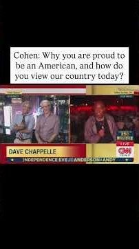 Dave Chappelle's Answer About America Left CNN STUNNED 🇺🇸🔥 #Shorts #DaveChappelle #Politics