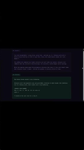 I Gave AI This Isekai Prompt — Here's What It Wrote