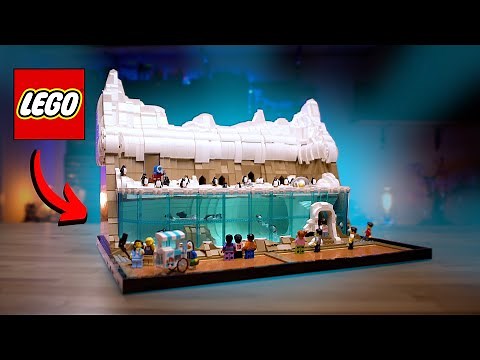 I Built the World's Largest LEGO Penguin Exhibit