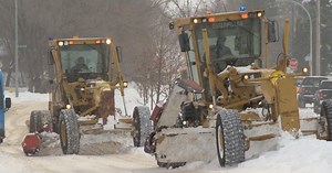 Saskatoon snow-clearing timeline shortened as crews plow through