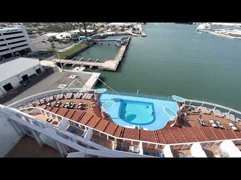 Carnival Mardi Gras - Aft-View Extended Balcony (Stateroom 14523)