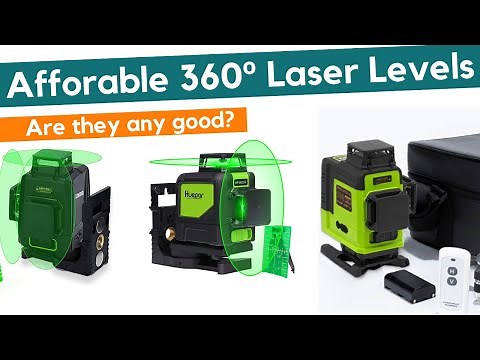 Afforable 360º Laser Levels Compared