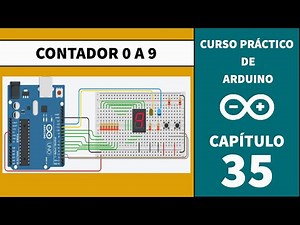 ADC35 - Display 7 segmentos || Contador ascendente/descendente
