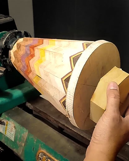 1.4M views · 1.8K reactions | Woodturning Trumpet Shaped Vase | DIY & Crafts | Facebook