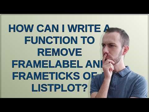 Mathematica: How can I write a function to remove FrameLabel and FrameTicks of a ListPlot?