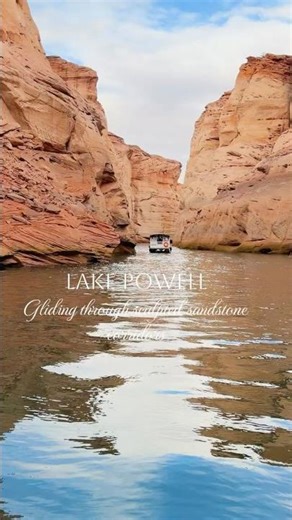 Antelope Canyon Waterway Looks Unreal | Lake Powell’s Hidden Canyon From the Water