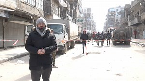 Syria's Aleppo is among the cities hardest hit by Monday's powerful earthquakes. Follow Xinhua reporter Hummam Sheikh Ali to a neighborhood there to check out the ongoing rescue mission. #GLOBALink | China Xinhua News