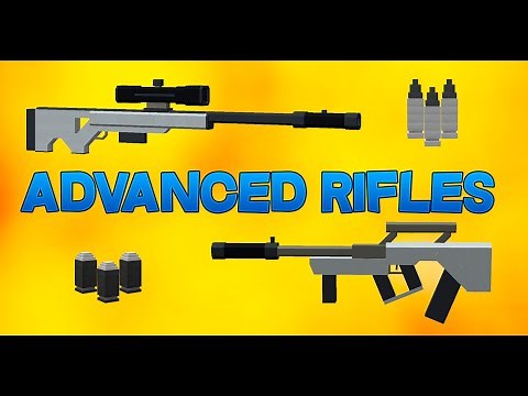 🎯ADVANCED RIFLES 1.12.2 : IMPROVED WEAPONS FOR MINECRAFT