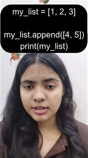 append aise kaam karta hai? 🤯 (Python beginners mistake) #youtube #shorts