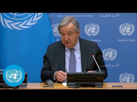 UN Chief End-of-Year Press Conference 2022