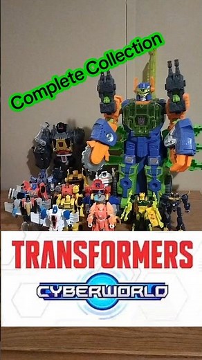 Transformers Cyberworld Completed collection