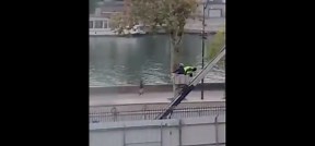 France: Video Shows Robbers Fleeing Louvre Using Vehicle-Mounted Ladder