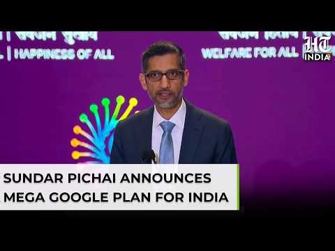 AI Summit: Sundar Pichai shares coromandel express anecdote, announces $15 Bn Google AI hub in Vizag