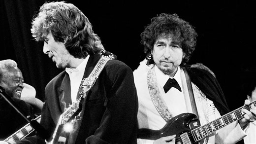 “George didn’t want it to be so overtly serious”: The story of the Travelling Wilburys, the supergroup that made it all look fun