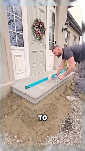 He Completely Rebuilt His Home Entrance — The Result Is Amazing!