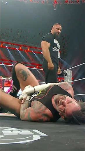 NOT AGAIN! Bron Breakker is making sure to cause as much damage as possible to CM Punk 😳 #WWERaw