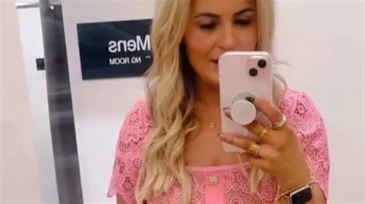 I tried pink lace dress from Dunnes Stores - it's stunning but I have a warning