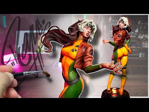 How To Paint 3D Printed Rogue Statue