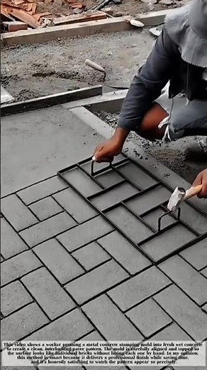 Concrete Stamping That Looks Like Real Pavers