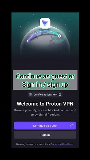 How to Install & Use ProtonVPN on Mobile #shorts