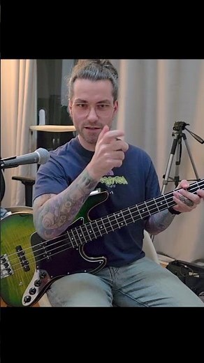 How to get a square wave synth tone on your bass. #bass