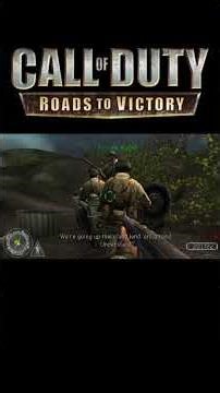 Call Of Duty Roads To Victory #gameplay #psp #callofdutyroadstovictory