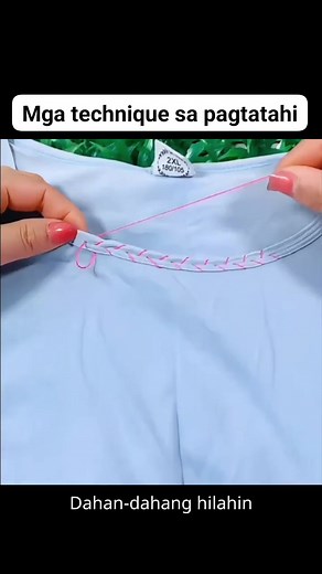 513K views · 7K reactions | Mga technique sa pagtatahi. #highlight #everyone #tips #fypシ゚ #hack | Viv Verdida | Facebook