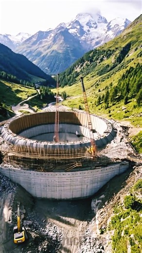The World’s Most Dangerous "Swimming Pool" ☢️🚫 #shorts #construction #engineering #timelapse