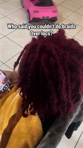 Braids Over Locs: Creative Hairstyle Ideas