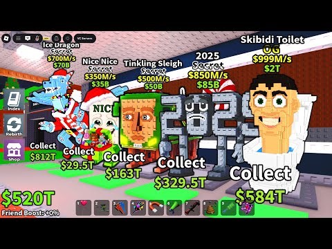 ROBLOX New Tinkling Sleigh - New Crafting 2025 Secret - New Update Soon in Steal a Brainrot