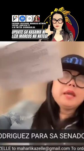 171K views · 4.4K reactions | Update sa kasama ni First Lady Liza Marcos na nategi sa Beverly Hills, California na si Paolo Tantoco ng Rustans, ini-release na ng LA County o County of Los Angeles Samantala, hawak na ni Maharlika ang dokumento tungkol sa pagkategi ni Paolo Tantoco followers | Maharlika live | Facebook