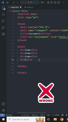 ✨Vs Code Fast Type Tricks | Vscode Tricks | #vscode #vscodetricks #coding #webdesign