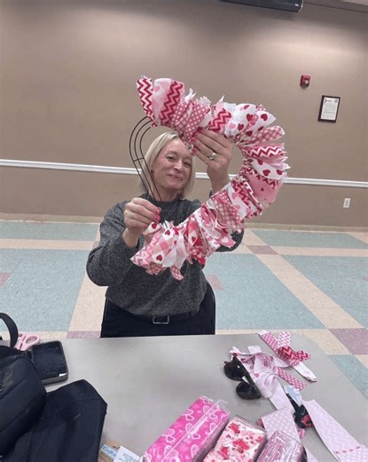 Foothill Acres | Crafting for American Heart Month and carrying on the Valentine's vibes. #seniorliving #respitecare #longtermcare | Instagram
