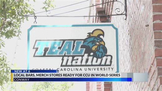 Excitement ramps up ahead of Coastal Carolina baseball's College World Series game