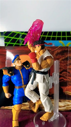 Jada Toys Street Fighter II Ryu Vs M.Bison