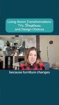 Rethinking living room layout + fireplace design? Betsy offers expert advice on TV placement & more