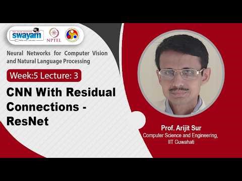 Lec-19: CNN With Residual Connections - ResNet