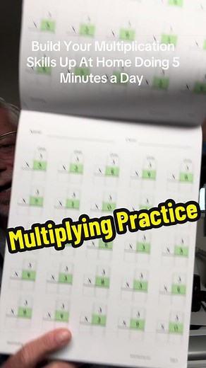 This works works wonders on your multiplication facts. #onepageadaymultiplying #multiplicationpracticeworkbook #onepageadaymultiplicationpracticeworkbook #onepageadaymathpractice #multiplicationtricks