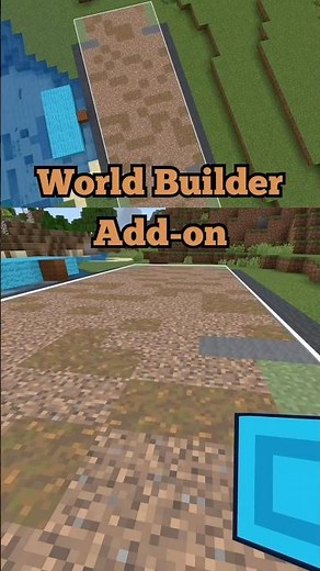 World Builder Add-on Bedrock #minecraft #bedrock #minecraftbuilding #tutorial #inspiration